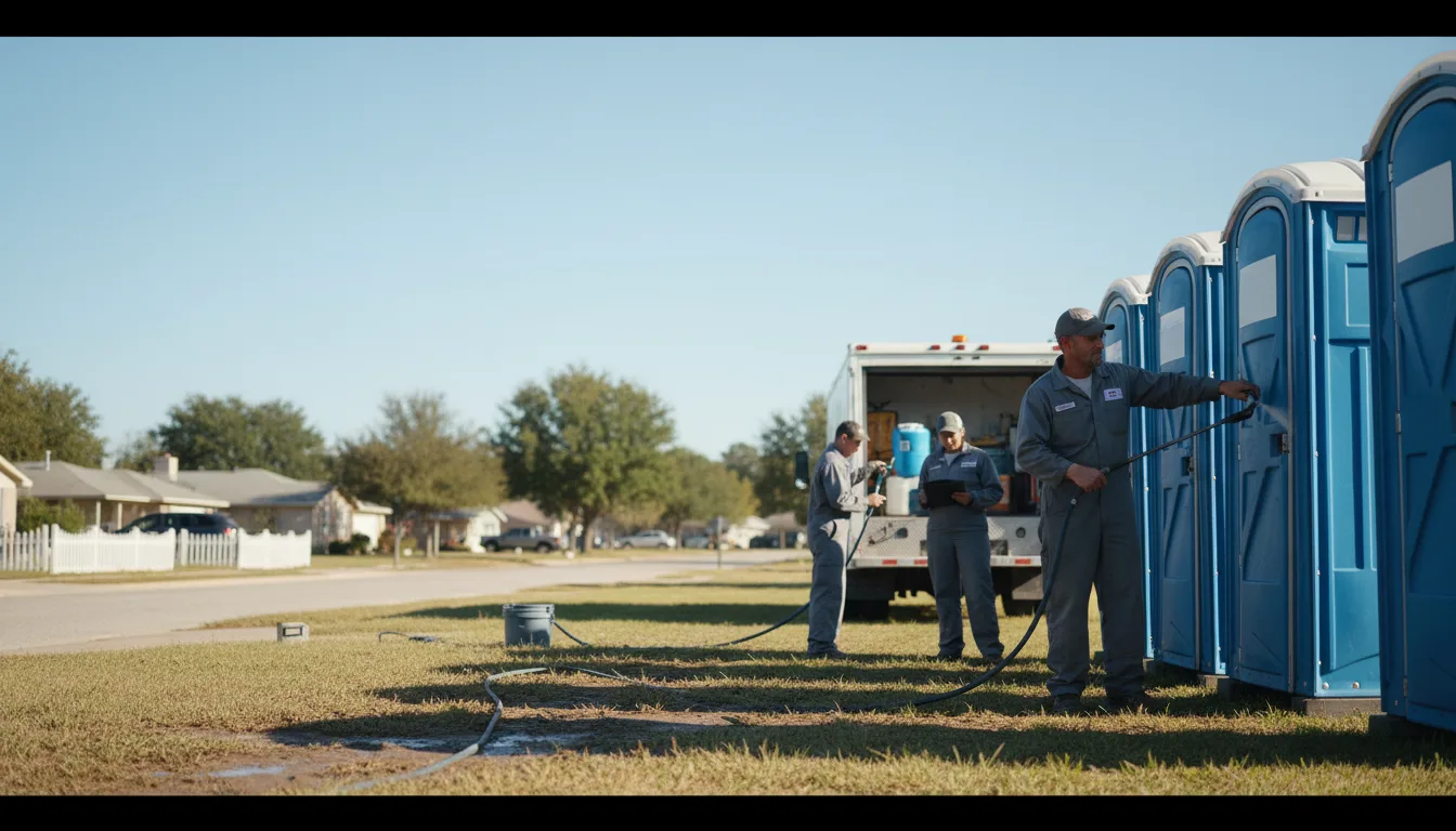 Long-Term Portable Toilet Rental in Richland, IA near me